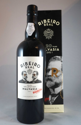Barbeito Madeira "Ribeiro Real Lote 1" Malvasia 20 Years Old 750ml.